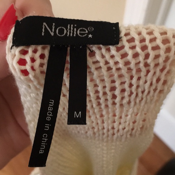 Studded oversized cream sweater - Picture 3 of 3